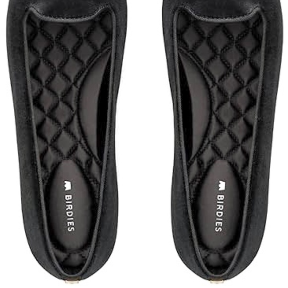 Birdies The Sparrow Pointy Loafer in Black Velvet 7.5 Black Velvet Loafers - Picture 13 of 13